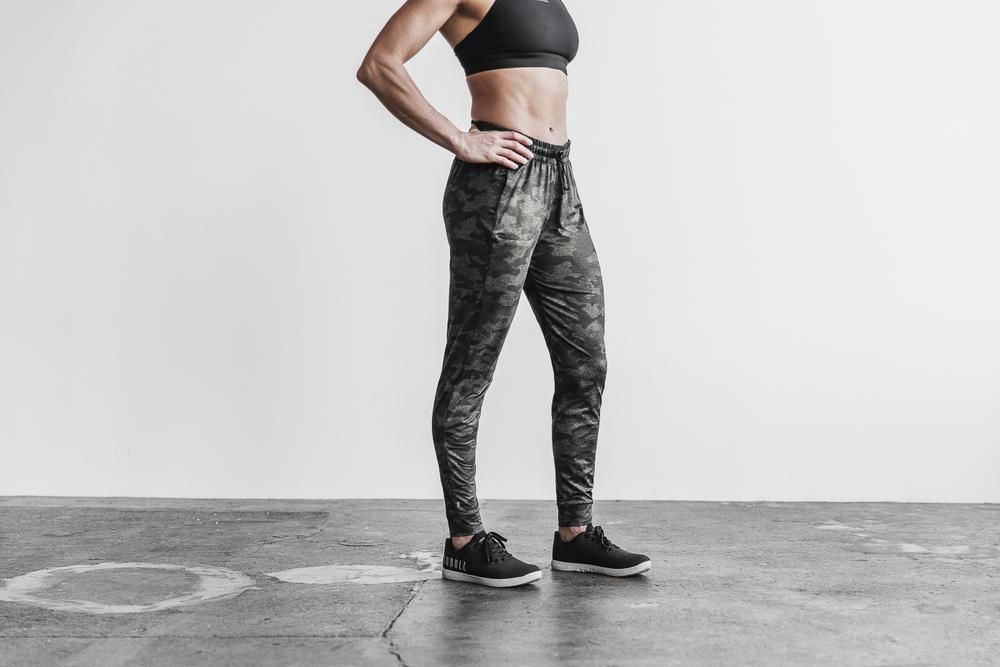 NOBULL Women's Joggers - Charcoal Camo - Ireland (5370NHQTL)